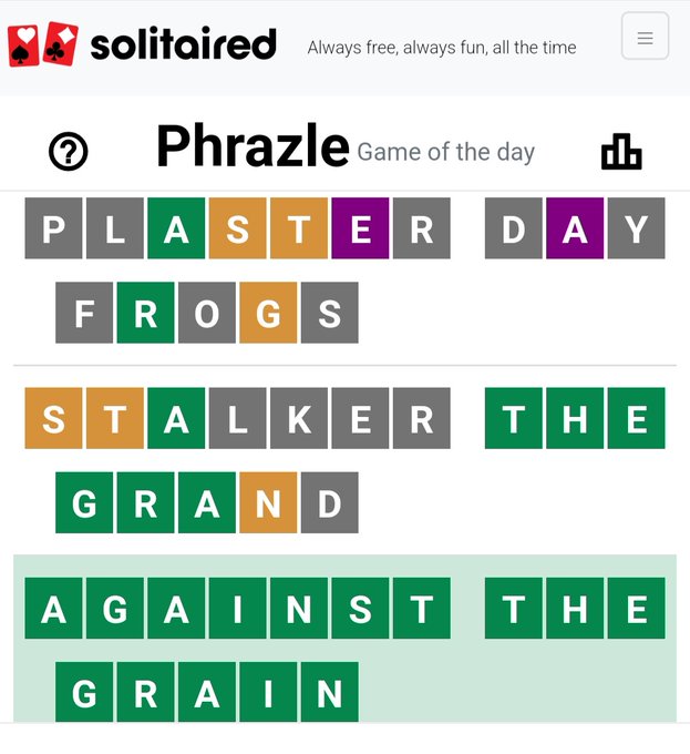 Phrazle