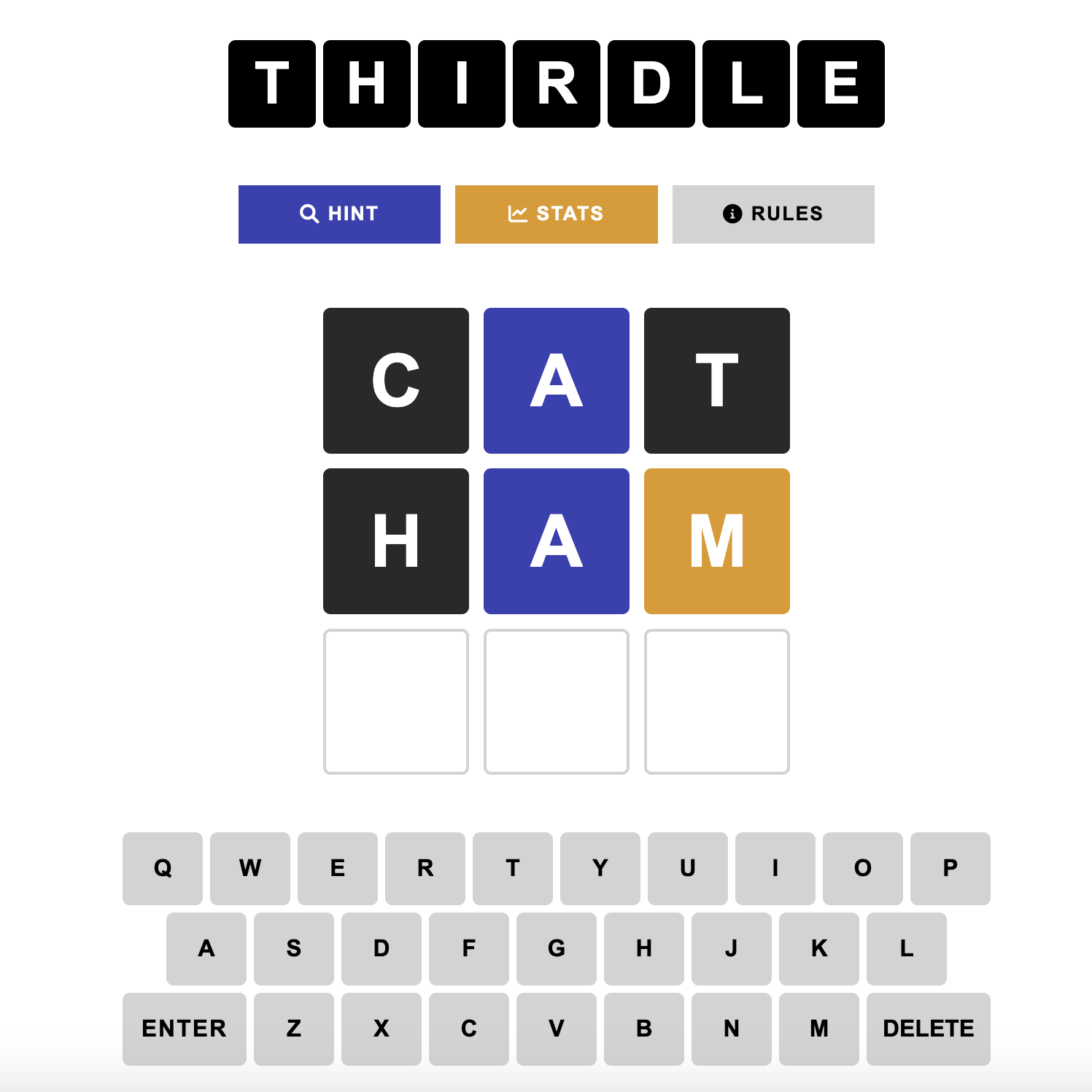 Thirdle