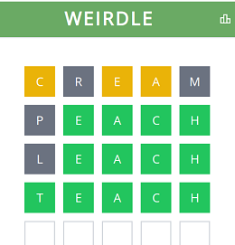 Weirdle